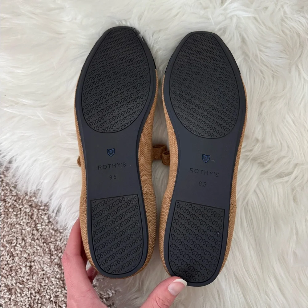 Rothy’s Square Mary Jane in Almond Captoe - Picture 3 of 5